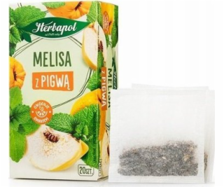 HERBAPOL Polský herbář čaj, 20 sáčků, meduňka s kdoulí