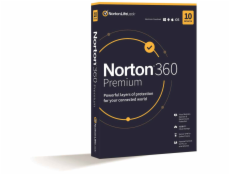 NORTON 360 PREMIUM 75GB +VPN 1 uživatel pro 10 zařízení na 3 roky                            