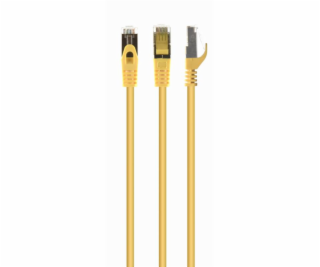 Gembird RJ-45/RJ-45, kat. 6A, S/FTP, žlutá, 3M (PP6A-LSZH...