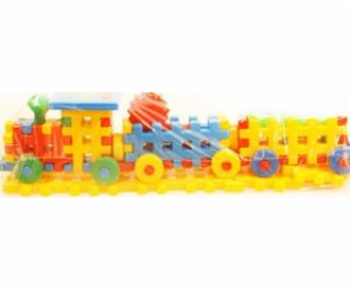 Tupiko Stavebné bloky šťastný vlak (25777)