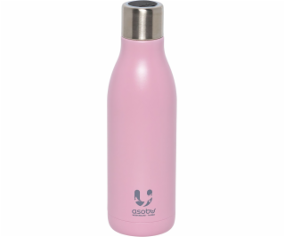 Asobu UV-Light Bottle Pink, 0.5 L