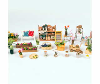 Hračka Robotime miniatura domečku Zahradní terasa