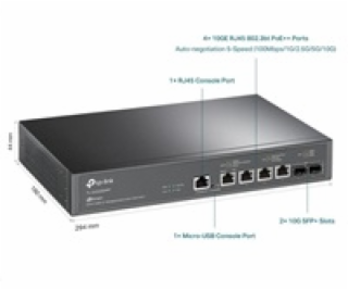 TP-Link TL-SX3206HPP 4x10G 2xSFP+ L2+ POE++