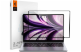 Spigen Glass FC Tempered Glass pro MacBook Air 13 2022 Černá obrazovka