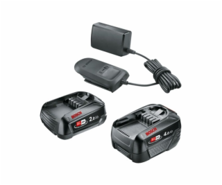  Startovací sada 18V (2,0 Ah + 4,0 Ah + AL 18V-20)