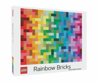 Puzzle Chronicle books LEGO® duhové kostky 1000 dílků