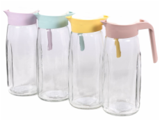 Džbán 1,5 l sklo s plastovým víčkem M-322