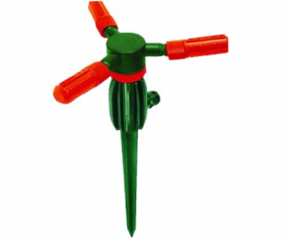 Postrekovač rotujúci 3 ramená na hrote Waterspin celoplastov