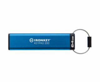 Kingston IronKey Keypad 200 64 GB, USB-Stick IKKP200/64GB