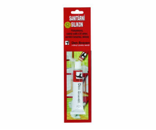 Silikon sanitární 23 ml bílá
