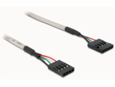 DeLock interný USB kábel samica / samica 4pin/5pin 50cm
