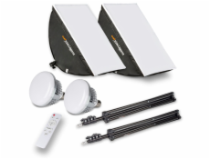 Walimex pro LED 60W Softbox 40x60cm Bi color Kit 2