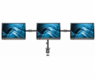 MANHATTAN Stolní držák pro 3 Monitory LCD, 13” až 27”