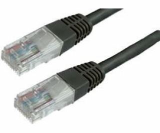 Prepojovací kábel MediaRange, U/UTP, Cat6, 2m, čierny (MR...