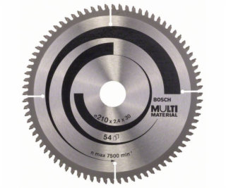 Pilový kotouč Multi Material - 210 x 30 x 2,5 mm, 80 - 31...