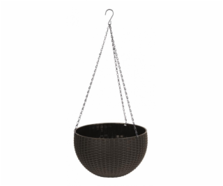 Kvetináč závesný 26x16 cm GDA MODERN hnedý