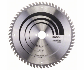 Bosch Circ. Saw Blade OP WO T 250x30-60