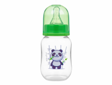 Láhev s obrázkem Akuku 125 ml panda zelená