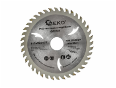 Kotouč pilový vidiový, 180x22x40T, GEKO