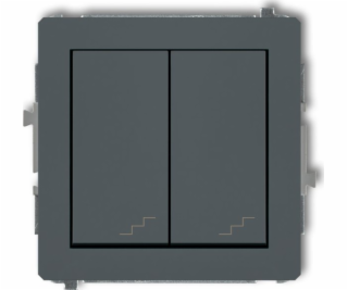 Karlik deco Double Field Lowworker Graphite Mat 28DWP-33