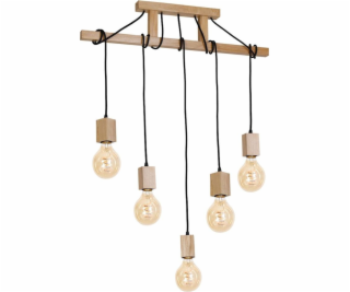 Ekologická světla FSC zavěšená lampa 100% Jack 5xe27
