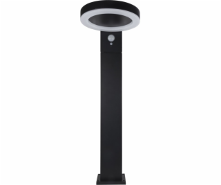 REV LED Solar Stehleuchte Round schwarz
