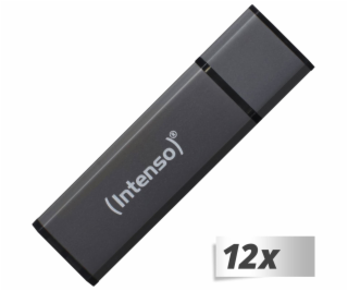 12x1 Intenso Alu Line       16GB USB stick 2.0 antracit