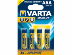 10x4 Varta Longlife Extra Micro AAA LR 03       baleni v kartonu
