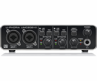 Behringer UMC202HD nahrávacie audio rozhranie