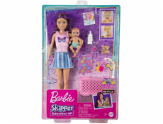  Panenka Barbie Skipper Chůva Inc. Sleepy Baby Skipper