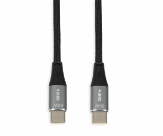 iBOX IKUTC USB-C cable 60W 1m Black