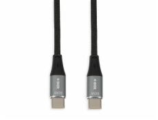 iBOX IKUTC USB-C cable 60W 1m Black