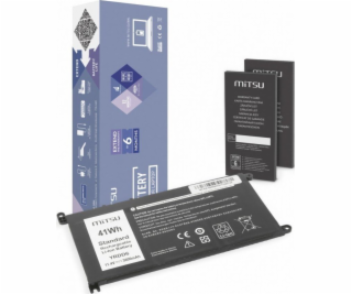 Battery Mitsu for Dell Inspiron 14 5481 5590 3600 mAh (41...