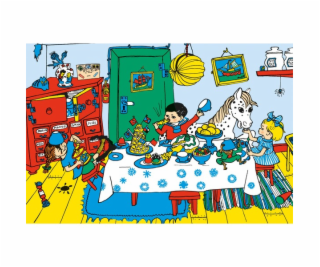 Kaffeekränzchen mit Pippi, Puzzle