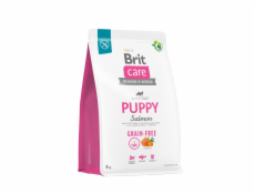 Dry food for puppies and young dogs all breeds (4 weeks - 12 months).Brit Care Dog Grain-Free Puppy Salmon 3kg