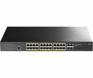 Prepnite GS2028PS4-300W 24GE POE+ 300W 4SFP
