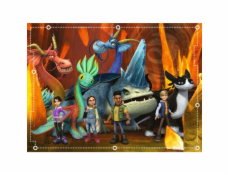 Dětské puzzle Draci - 9 světů