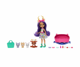 Enchantimals Baby Tierfreunde Danessa Deer & Sprint, Puppe