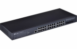 TP-Link OMADA JetStream switch pre pripojenie k UPS TL-SG3428X-UPS (24xGbE, 4xSFP+, 2xconsole, fanless)
