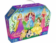 Hádanka 70 prvkov trbliece v kufri veselej princeznej Disney