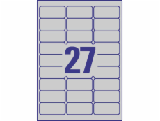 Avery Zweckform LABEL ZF L6011 63,5X29,6 SILVER E100 LABEL - L6011-100