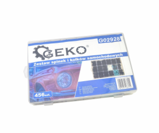 Sada plastových spojovacích kolíků, 456ks GEKO