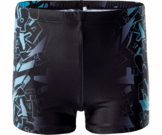 Aquawave Atos Jr Black Scuba Blue Logo Print 146 Plavecké...