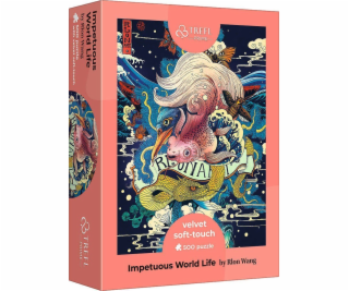 Puzzle 500 prvků? V růžovém sametu Imputuous World Life