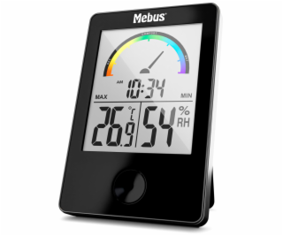 Mebus 40929 Thermo-Hygrometer        schwarz