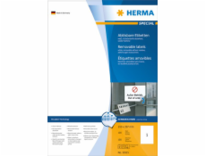 Štítky Herma LADIADABLE MOTABLES A4, White, Matte Paper, 100 PC, zaoblené rohy (10315)