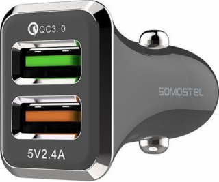SOMOSTEL SA122B 2x USB-A 5,2 A A A nabíječka (025691)