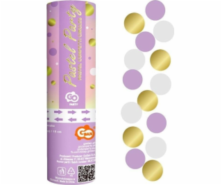 Godan Confetti Pneumatic Lilac Wheels, Golden .. 15 cm