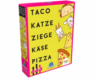  Taco kočičí pizza s kozím sýrem, karetní hra