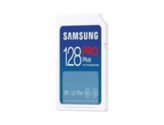 Samsung paměťová karta 128GB PRO Plus SDXC CL10 U3 V30 (č/z: až 180/až 130MB/s)